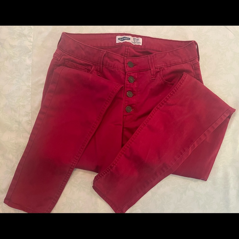 High Rise Rockstar Super Skinny Pants